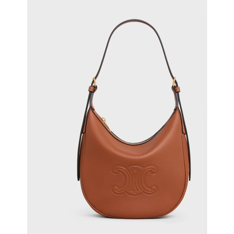 Celine Small Heloise Bag in Supple Calfskin-Tan  