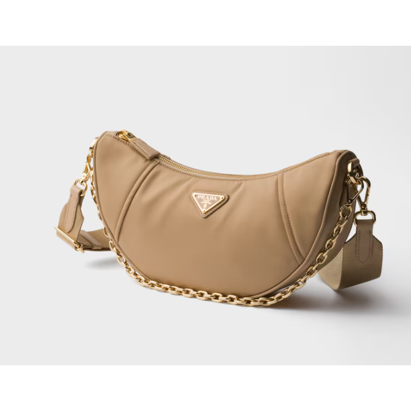 Prada Demi-lune Re-Nylon shoulder bag