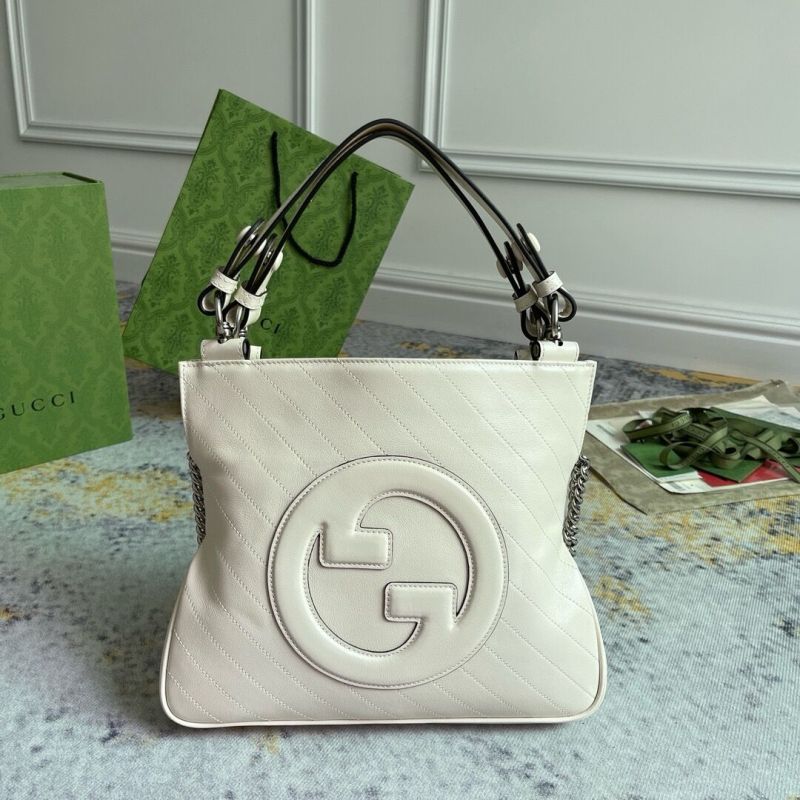 Gucci&#x20;Blondie&#x20;Small&#x20;Foled&#x20;Tote&#x20;