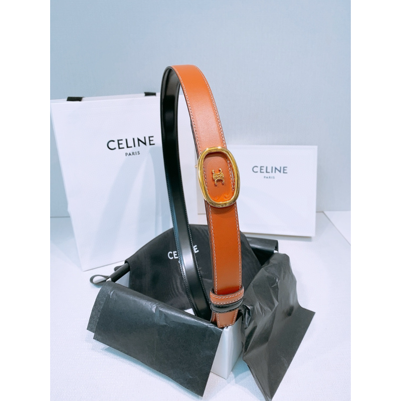 Celine Alix Reversible Belt 25mm
