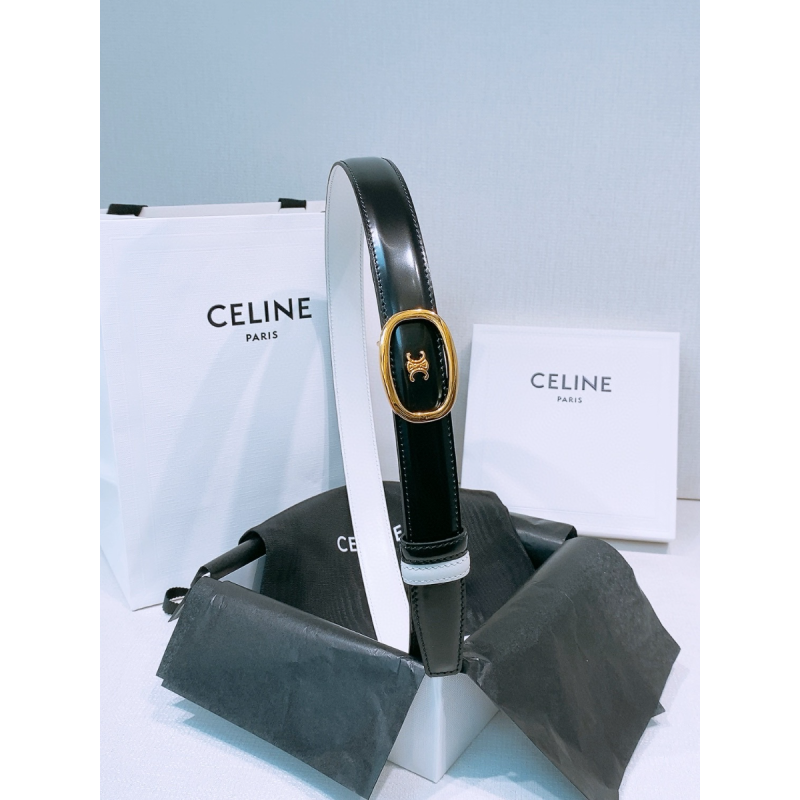 Celine Alix Reversible Belt 25mm