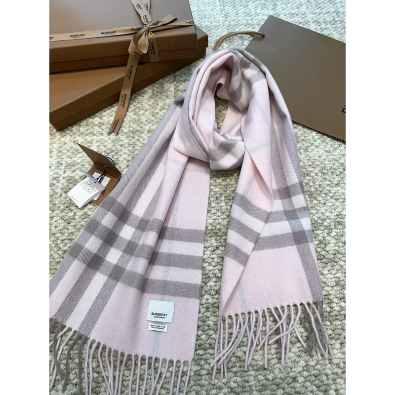 Burberry Check Cashmere Scarf