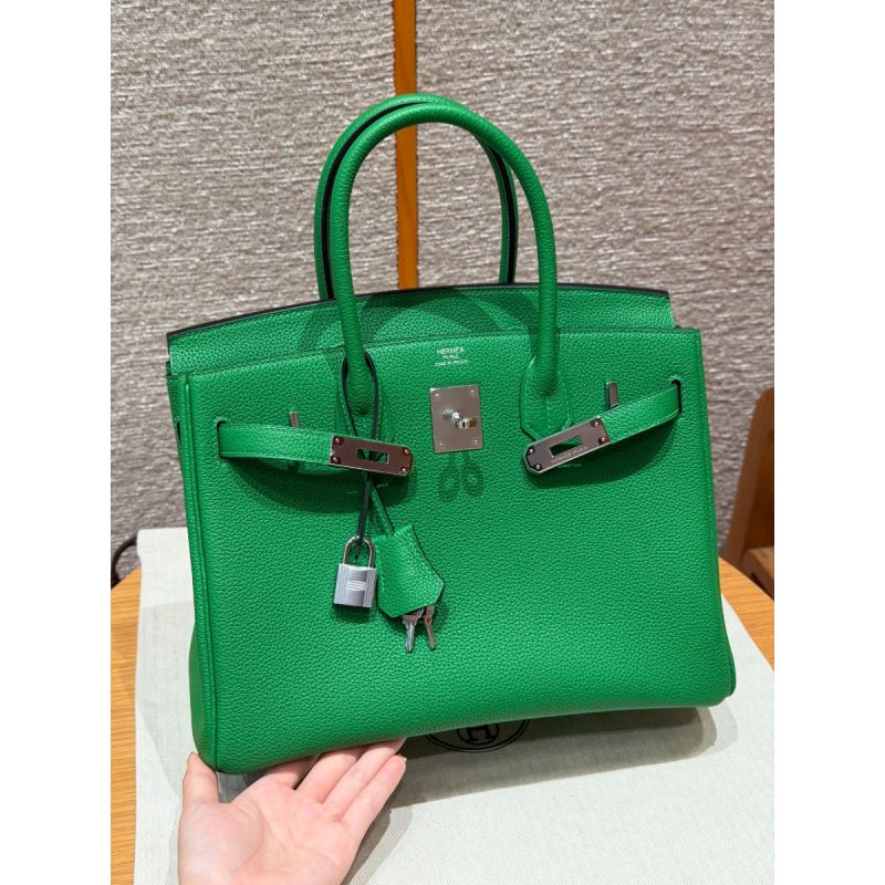 Hermes Birkin 35  in Togo leather-Bamboo