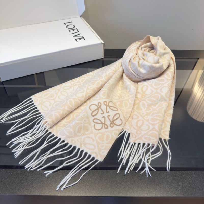 Loewe Wool and Cashmere Anagram scarf