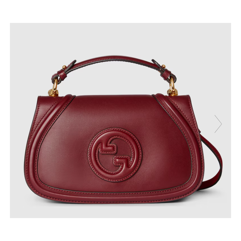 Gucci blondie Small Top Handle Bag-Rosso Ancora Red