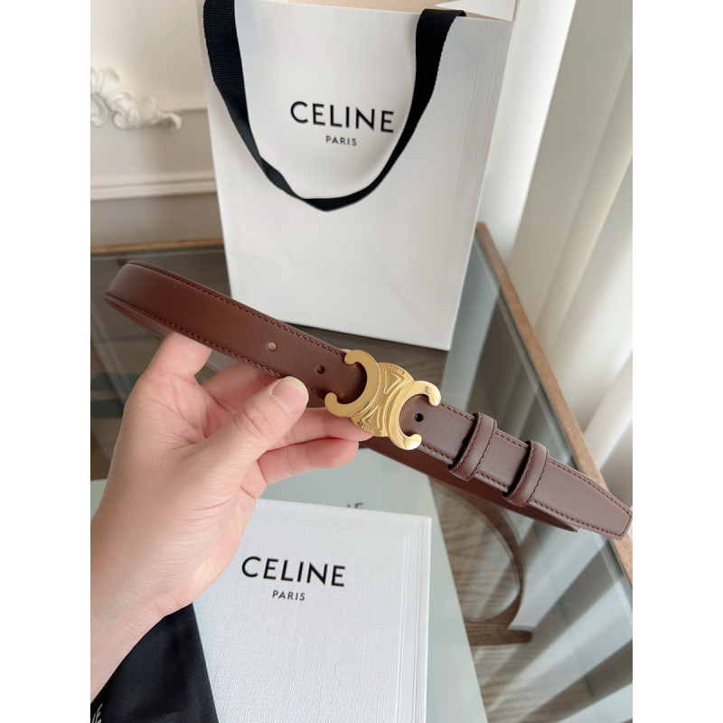 Celine Triomphe Belt 25mm