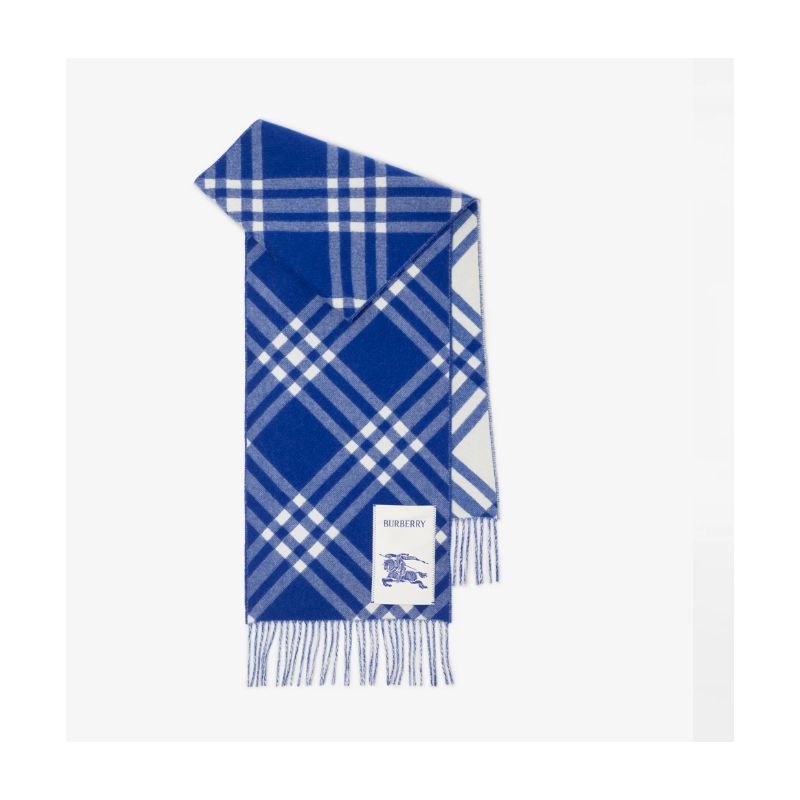 Burberry Check Cashmere Scarf