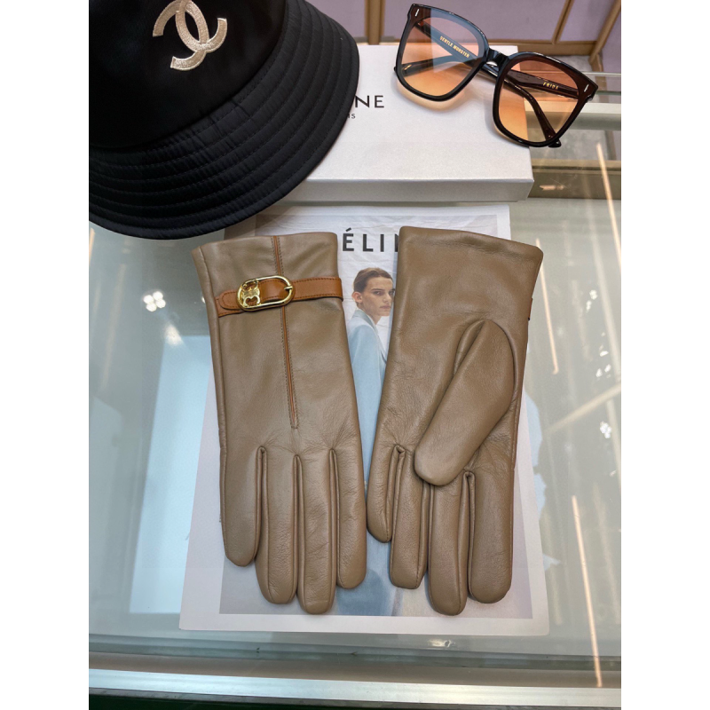 Celine leather Gloves