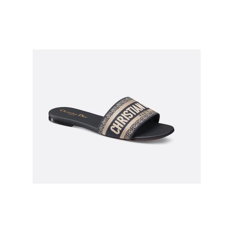 Dior Daway Slide-Deep blue ,  size 35-42