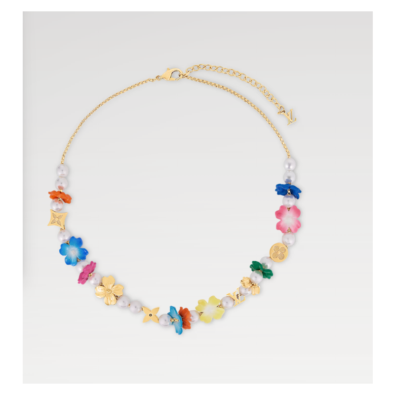  LV Surfin' Flower Neckalce
