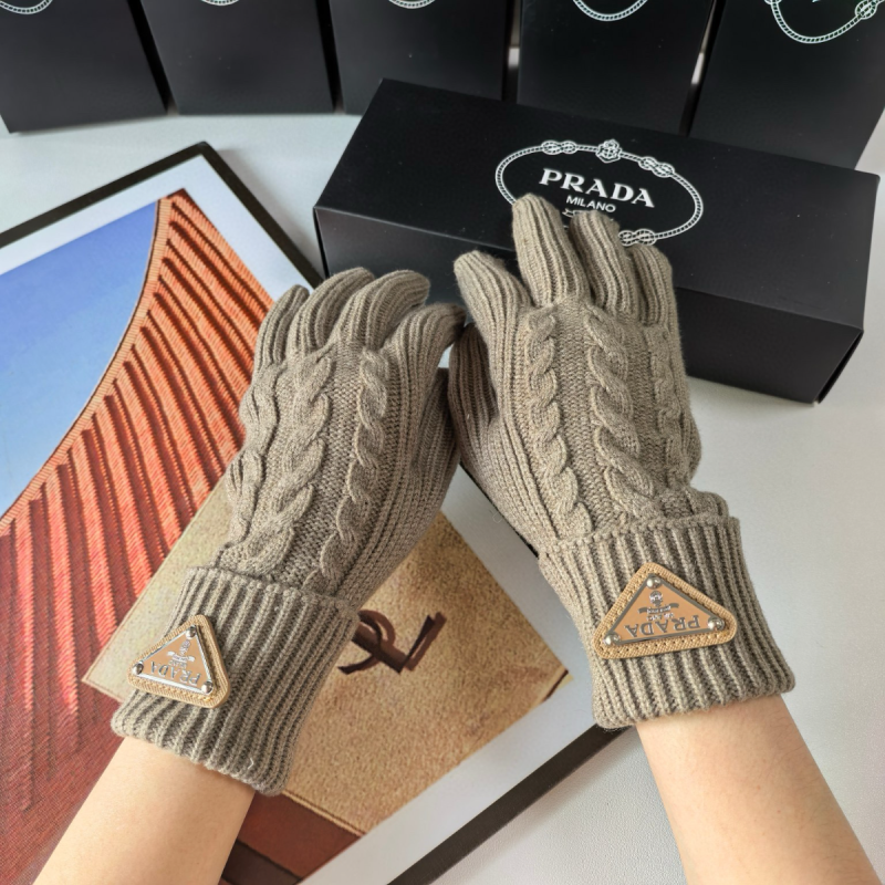 Prada Cashmere Gloves